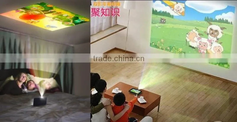The World's first Android 4.4 tablet projector with 50LM upto 100inch screen