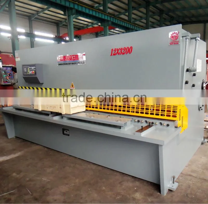 qc12y-12mm 13mm x 3200mm 3100mm hydraulic swing beam steel plate shears