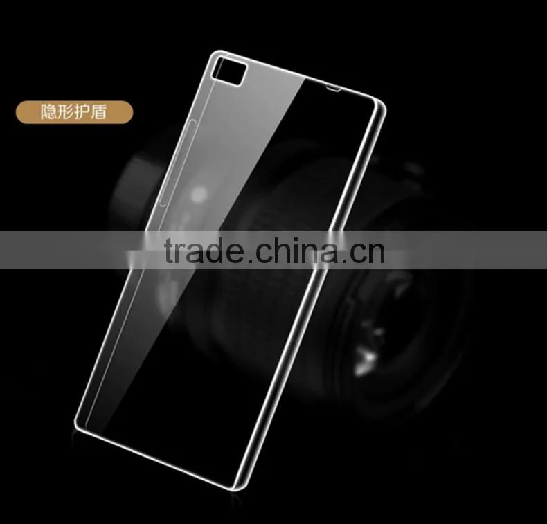 Wholesale Crystal Transparent Clear Ultra Thin TPU Cover Case For Huawei P8