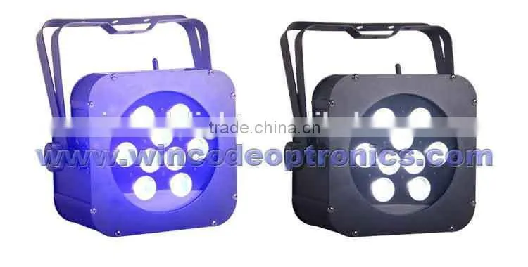 RGBAW 5 in 1 dmx wireless battery led uplights / wireless led uplights / battery led uplights