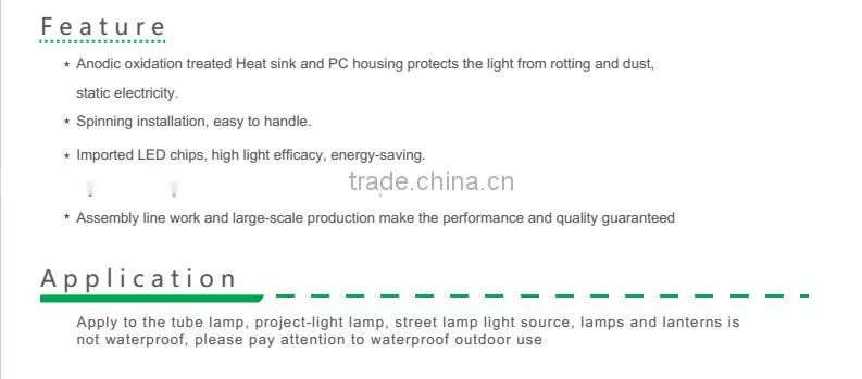 180degree E39 E40 IP64 Waterproof 277v LED bulb light