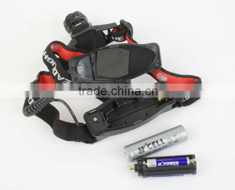 Goread 18650 direct charge zoom Q5 led headlamp