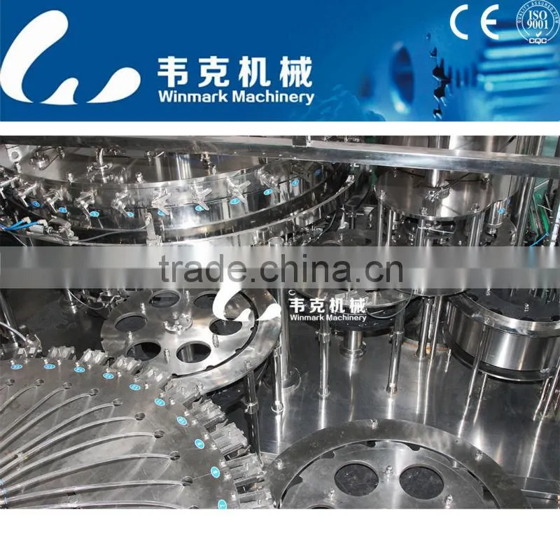Automatic 3 in 1 carbonated filling machine/equipment