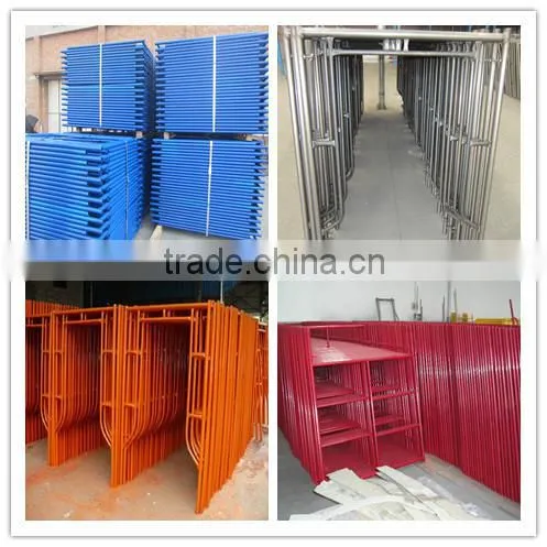 Standard Galvanized Scaffolding steel mason frame ledger