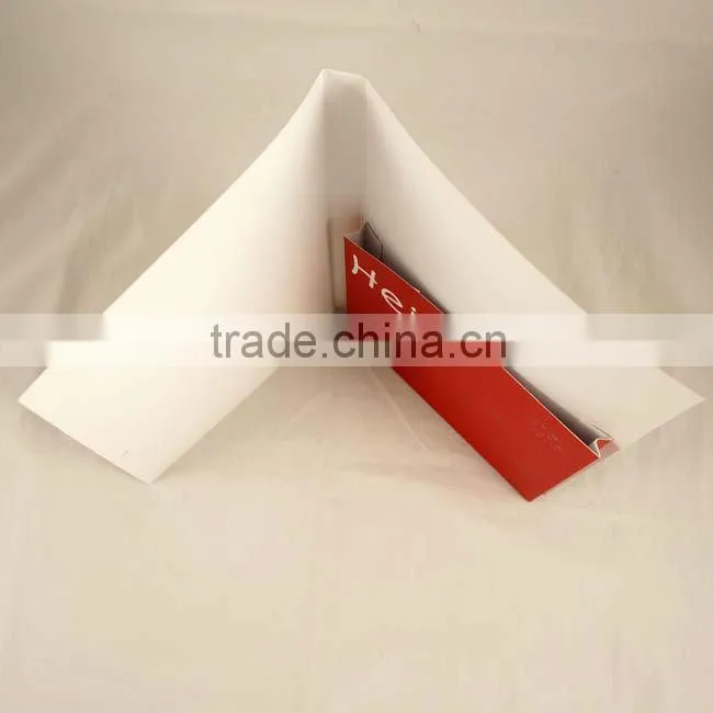 Custom printed paper folders with pocket