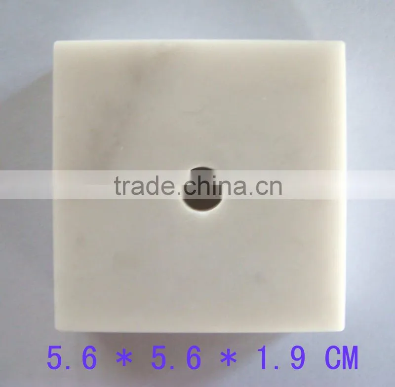 White marble awards base,decorative marble