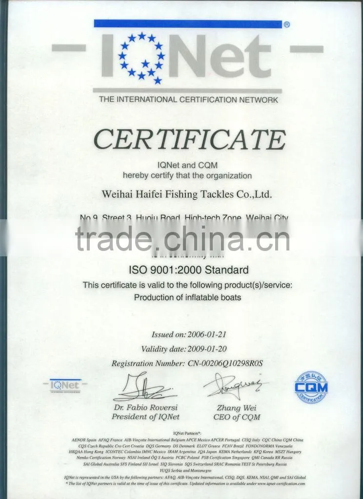 HSM inflatable boats,Top selling high quality inflatable boats made in china