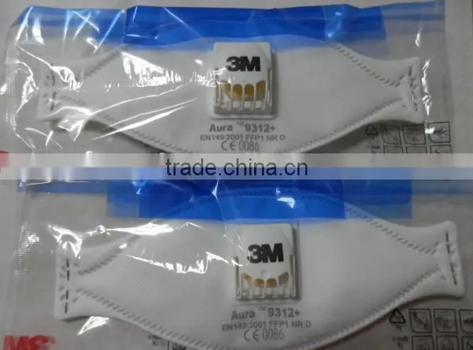3M 9312+ Aura FFP1 particulate respirator