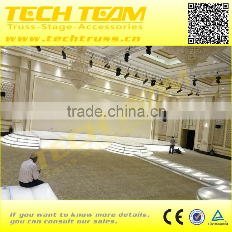 Acrylic Platform Stage Wedding Acrylic Stage Decoration Portable Acrylic Stage