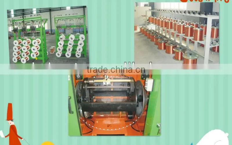 Double Twist Bunching Machine with Mechanical Pay-offs