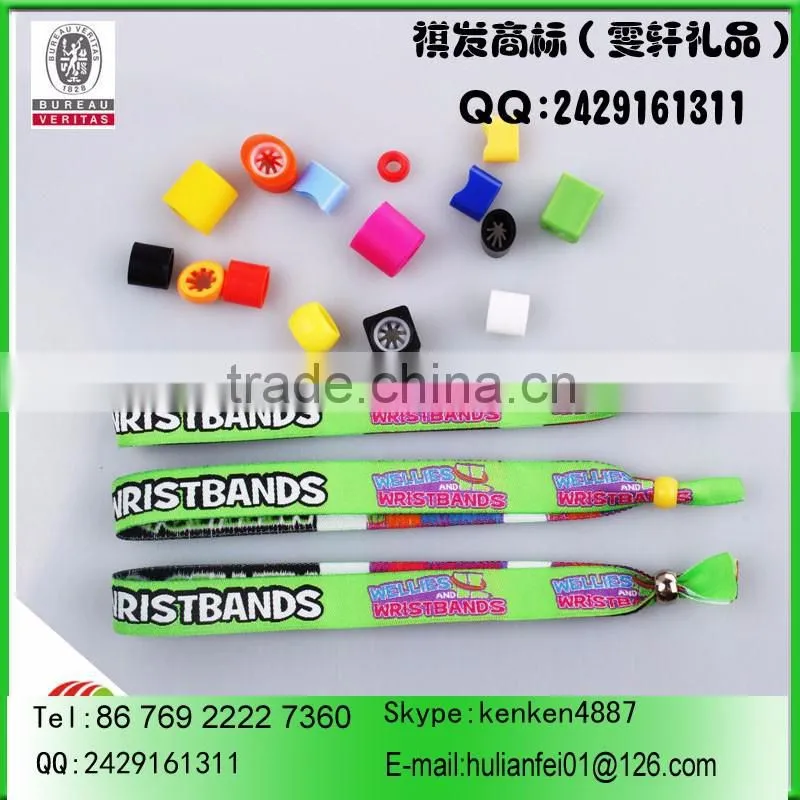 350*15mm colorful woven wristband