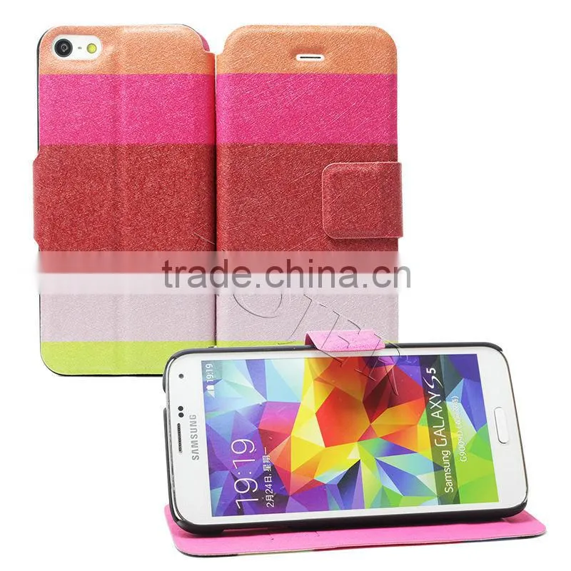 Booklet Style PU leather mobile phone cases for iphone6