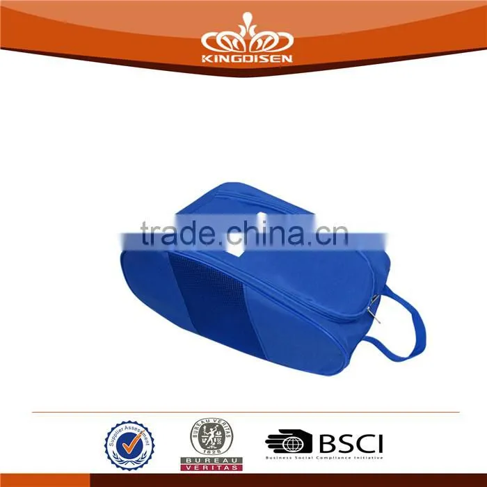 Durable top sell deep blue shoe bag