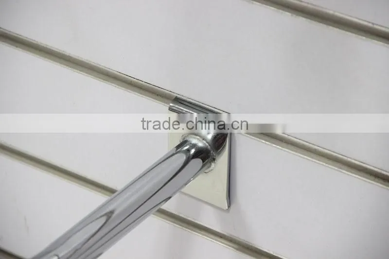 Metal chrome slatwall U rail 23*10'' KF-C120