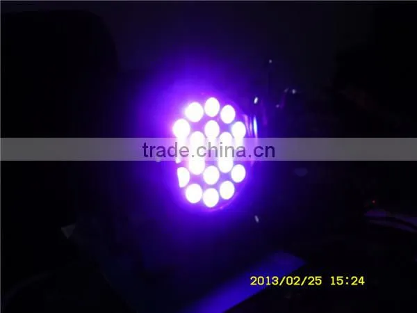 Promotion price Long life span rgbw indoor 18x10w par led stage lighting