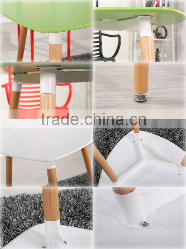 Promotion Modern furniture triangle coffee table with legs