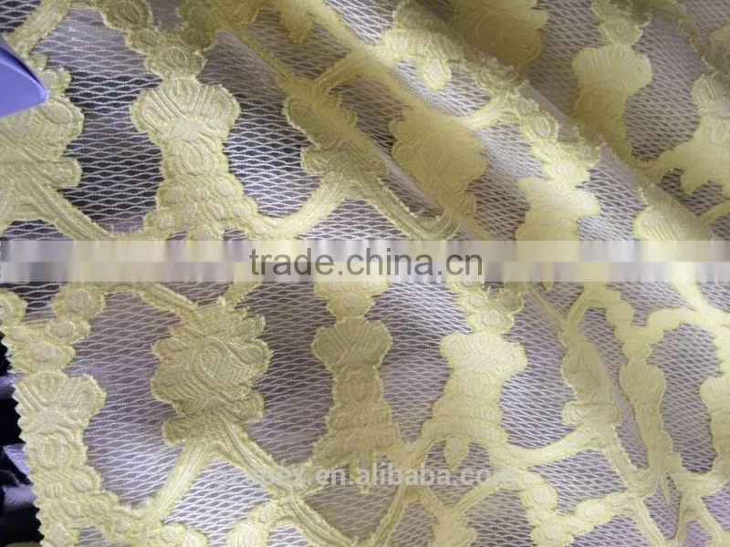 APN4901guangzhou hot selling fashion nylon polyester lace trimming for girl dress