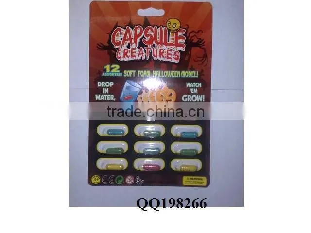 Magic Dinosaur Growing Capsule,Growing sponge capsules toys