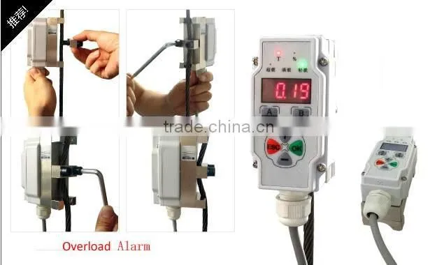 QZX-A 4000kg 9m cable dc 24v china elevator load weighing device load cell