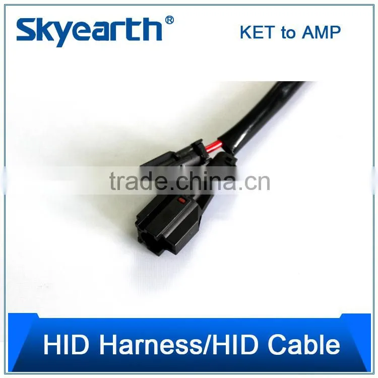 AMP replacement connector custom wire harness