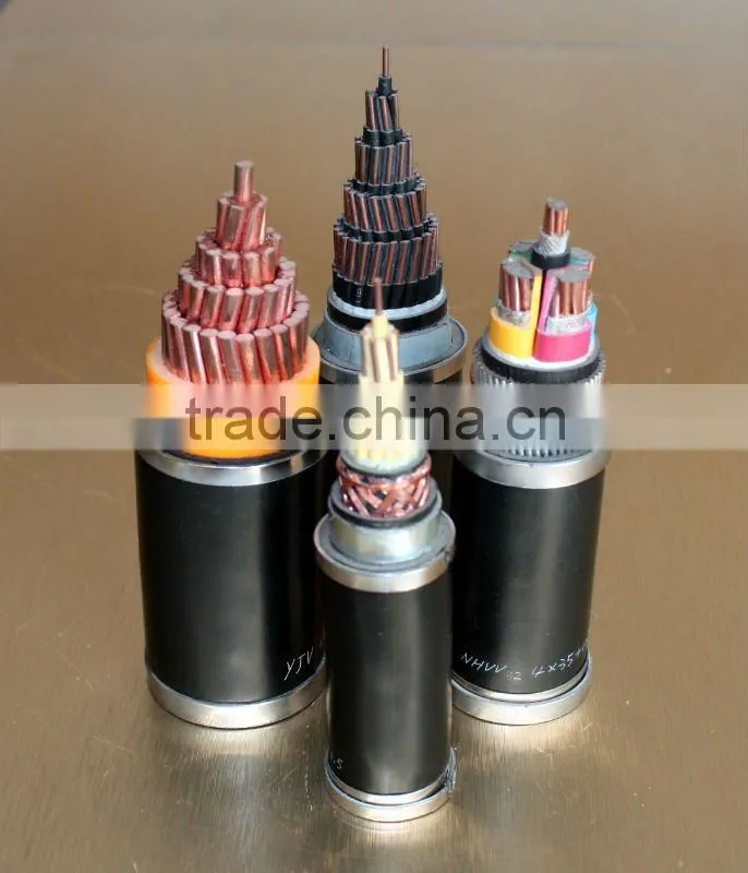 PVC or XLPE Control cable by IEC 60227,450/750V & 0.6/1Kv.