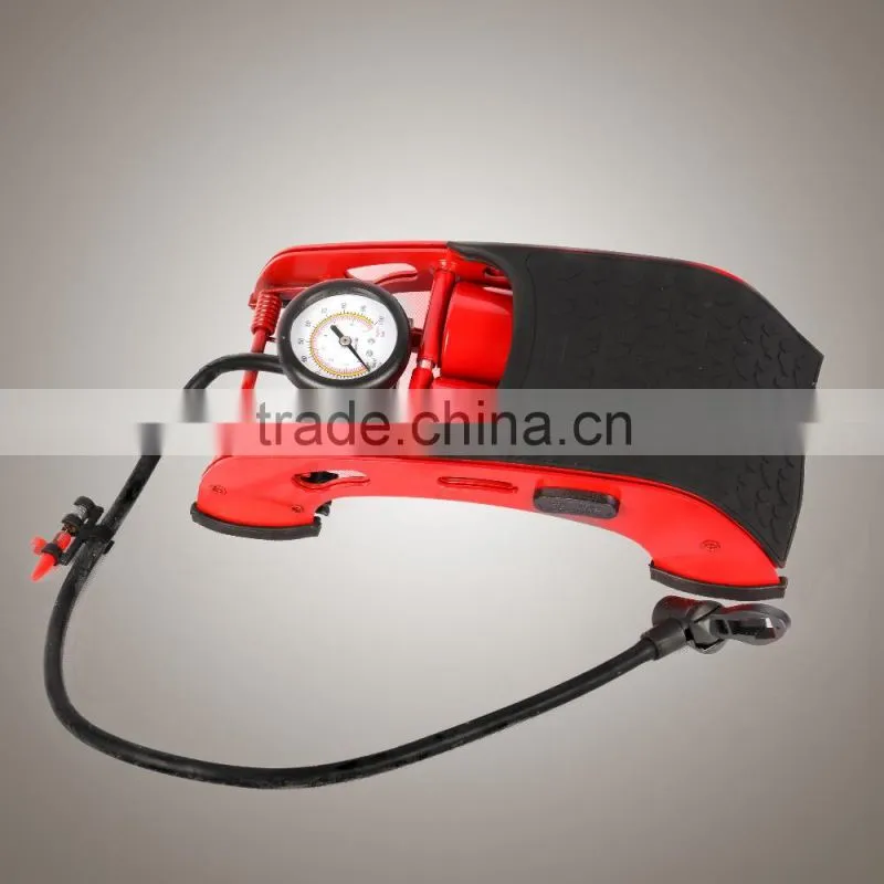 Durable high pressure JL9209 with pressure gauge foot Bicycle pump