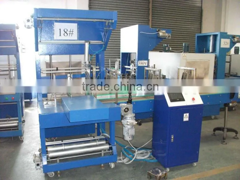 Automatic Shrink Wrapping Packing Machine/ shrink wrapping machine/ film shrinking packing machine/ plastic film packing machine