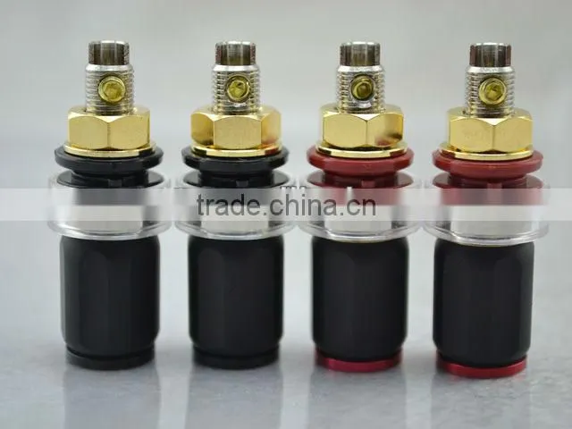 High end performance GF-RHO06SBP Rhodium Plated Binding Post 4pieces