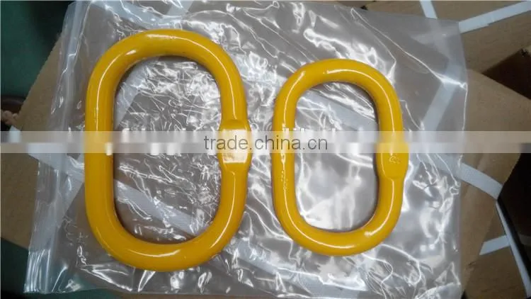 Rigging Hardware Red Color Painted G80 Alloy Steel Forged Chain Master Link