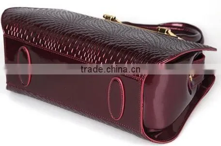 Custom Unique Fashion ladies handbag, women's leather shoulder handbag,high quality pu tote bag