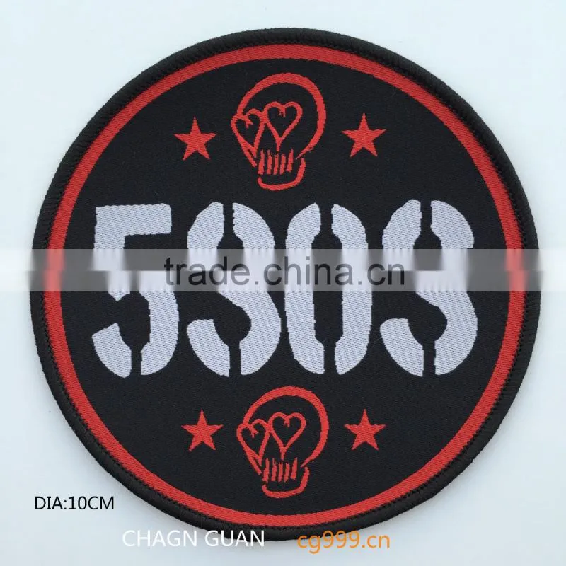 The custom beautiful woven label
