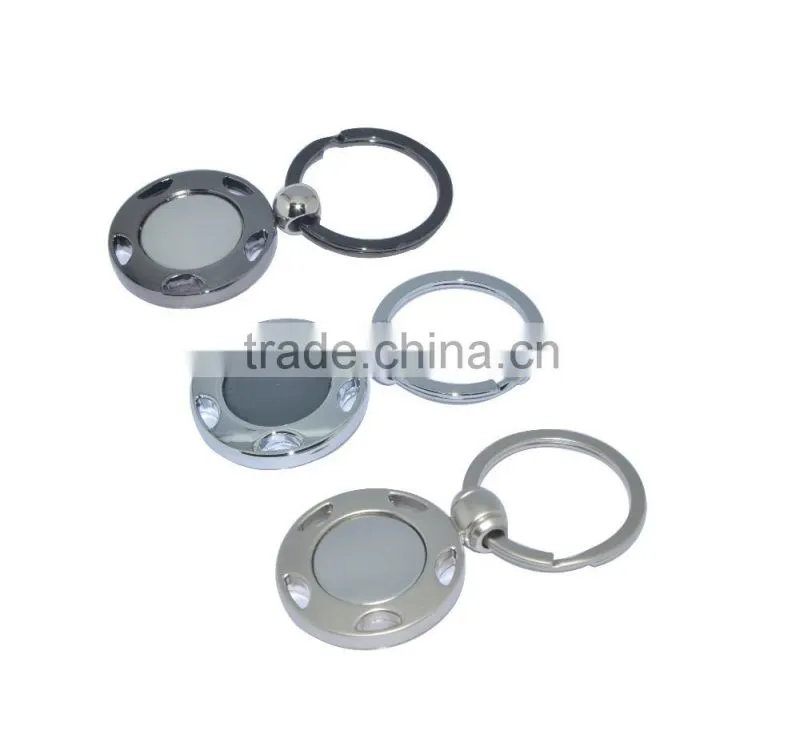 2016 newest Promotion Car Tyre Shaped Metal Tyre Keychain