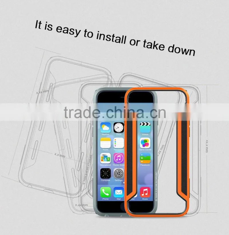 For Apple iPhone 6 Armor-Border series bumper case