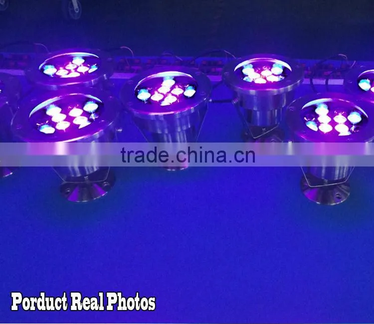 Waterproof IP68 Full color change led fountain light