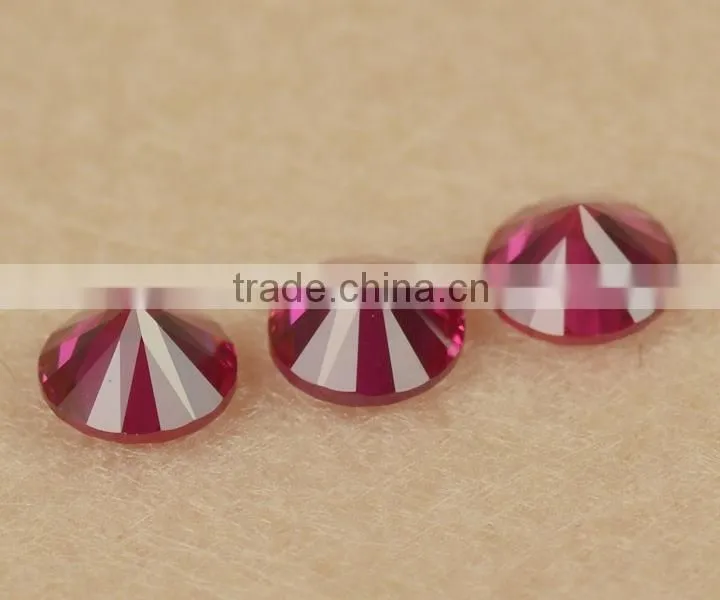 industrial synthetic corundum round 5# ruby