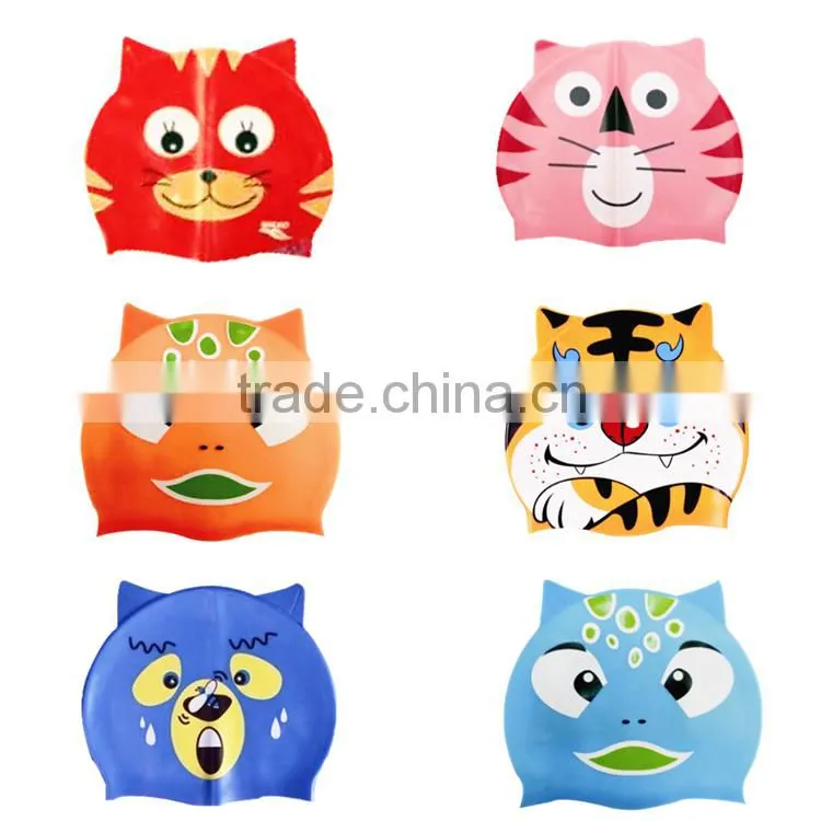 Fashionable Best Quality in Kid size customized swimming cap