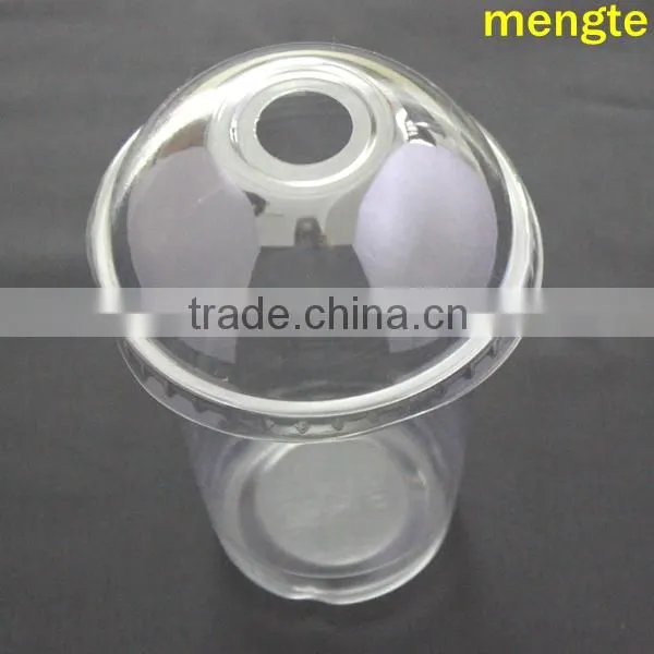 hard plastic milky tea and coffee suit cup with lid