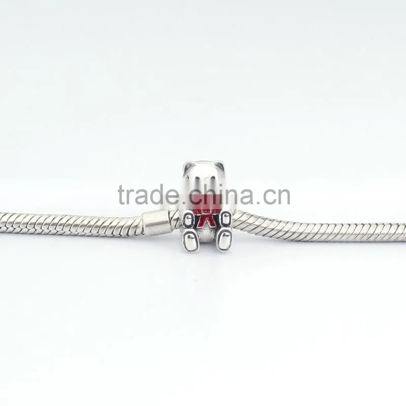Lucky Floating Freedom Bear charms wholesale