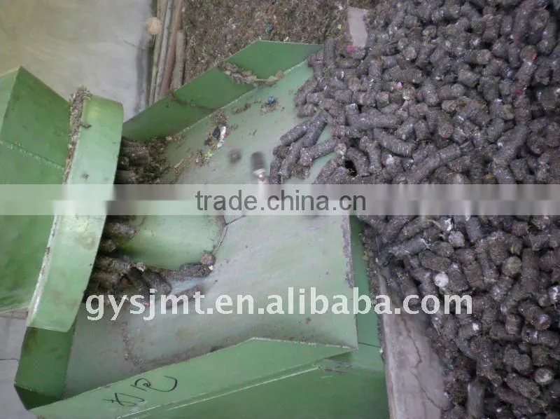 Life rubbish briquette press with environmental friendly