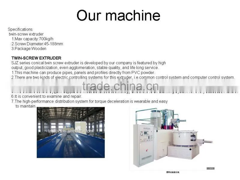 upvc profile extrusion