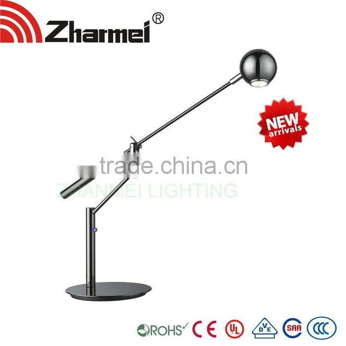 Modern adjustable stainless steel LED Table Lamp