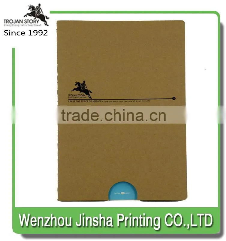 A4 Composition Waterproof Journal Custom Pages Agenda Brand Name Kraft Paper Diary Notebook