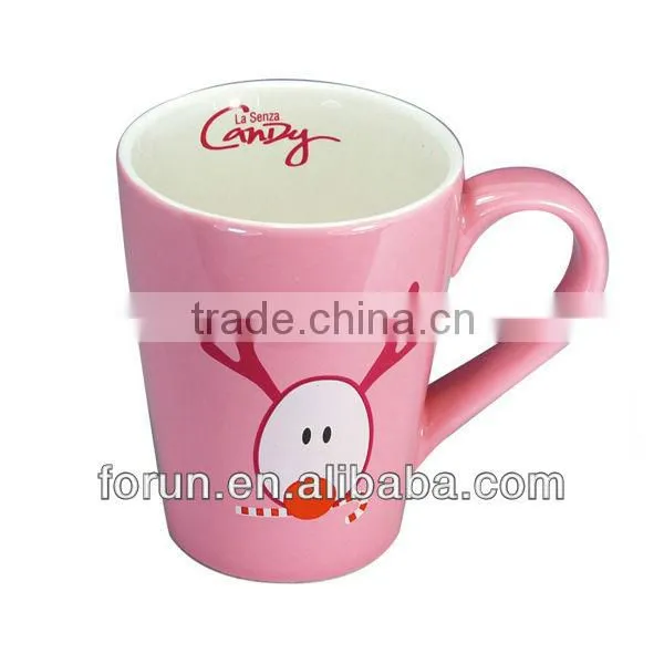 red ceramic mugs/ceramic coffee mugs/mugs for promotion