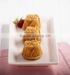 colorful rose silicone cupcake baking cups