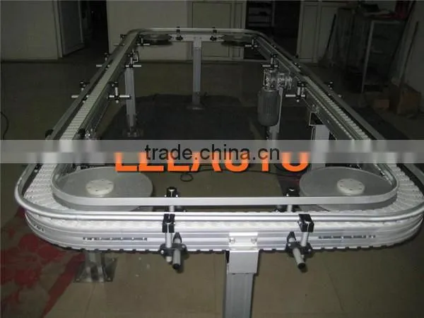 Plastic board slat chain conveyor
