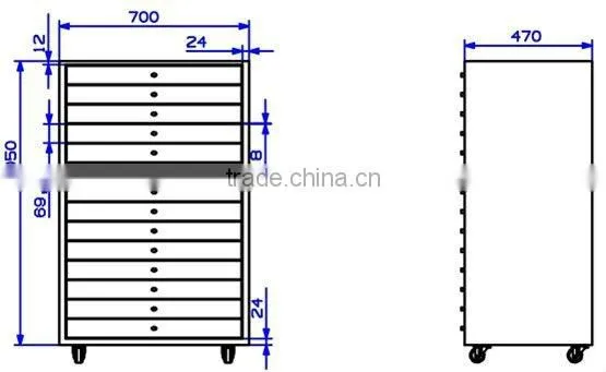 2012 New watch display cabinet