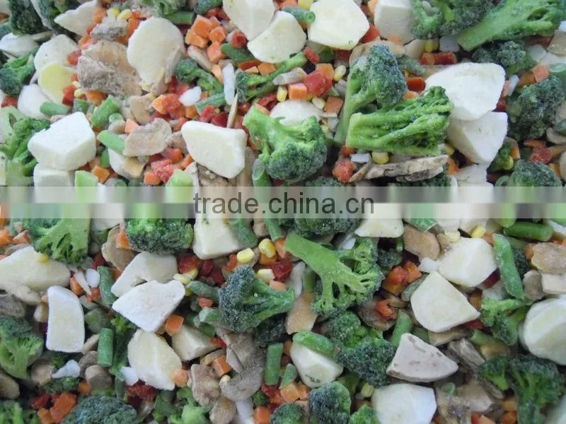IQF mix vegetables With Frozen California Mixed Vegetable