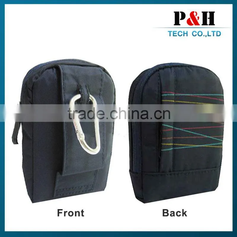 Small Nylon Buckle Bag/Case for M Series Cameras Slice - Black