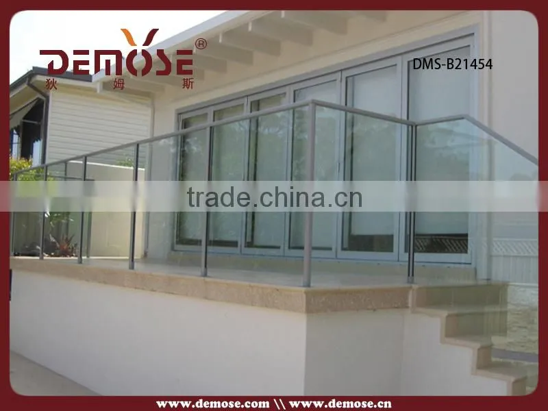 indoor stainless steel glass railings banisters