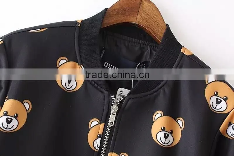 cheap china wholesale clothing panda baseball jacket